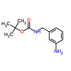 tert-Butyl-(3-aminobenzyl)carbamat Structure