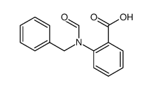 N-benzyl-N-formyl-anthranilic acid结构式