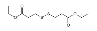 3,3'-Dithiobis(propionic acid ethyl) ester结构式