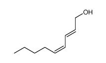 nona-2t,4c-dien-1-ol结构式