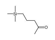 5-(Trimethylsilyl)-2-pentanone Structure