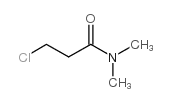 3-氯-N,N-二甲基丙酰胺结构式