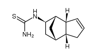 5c-thioureido-(3arH.7acH)-3a.4.5.6.7.7a-hexahydro-4c.7c-methano-indene Structure