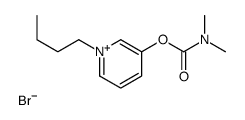 (1-butylpyridin-1-ium-3-yl) N,N-dimethylcarbamate,bromide结构式