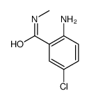 2-氨基-5-氯-N-甲基苯甲酰胺结构式