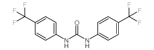 1,3-Bis[4-(trifluoromethyl)phenyl]urea Structure