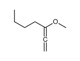 3-methoxyhepta-1,2-diene结构式