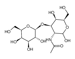 半乳-N-二糖结构式