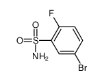 5-Bromo-2-fluorobenzenesulfonamide Structure