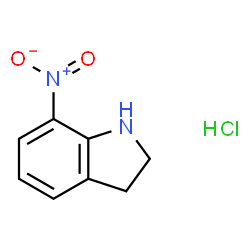 7-硝基吲哚啉盐酸盐结构式