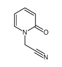 1(2H)-Pyridineacetonitrile,2-oxo-(9CI) Structure