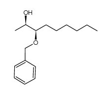 (2R,3R)-3-benzyloxynonan-2-ol Structure