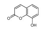 8-Hydroxycoumarin结构式