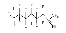 perfluoro-n-heptylamidine结构式