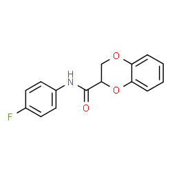 N-(4-fluorophenyl)-2,3-dihydrobenzo[b][1,4]dioxine-2-carboxamide picture