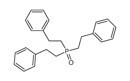 tri(2-phenylethyl)phosphine oxide Structure