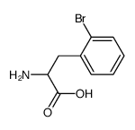 DL-2-溴苯丙氨酸结构式