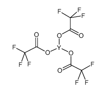 Yttrium(III) trifluoroacetate hydrate Structure