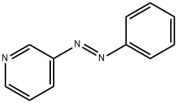 3-[(E)-Phenylazo]pyridine Structure