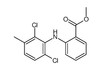 2-(2,6-Dichloro-3-methylphenylamino)benzoic acid methyl ester Structure