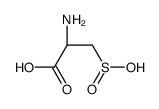 (2S)-2-amino-3-sulfinopropanoic acid Structure