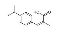 2-Propenoicacid,2-methyl-3-[4-(1-methylethyl)phenyl]-(9CI)结构式