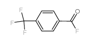 4-(trifluoromethyl)benzoyl fluoride Structure