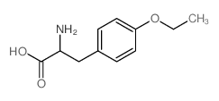 2-amino-3-(4-ethoxyphenyl)propanoic acid structure