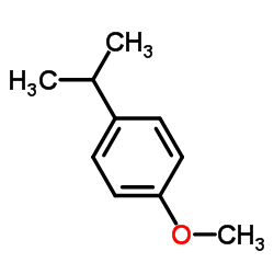 anisole, p-isopropyl- Structure