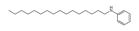 hexadecyl(phenyl)amine结构式