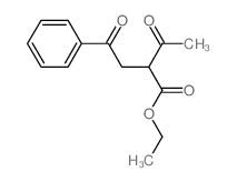 3-乙氧基羰基-1-苯基戊烷-1,4-二酮结构式