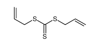 Carbonotrithioic acid, di-2-propenyl ester结构式