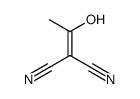 2-(1-hydroxy-ethylidene)malononitrile结构式