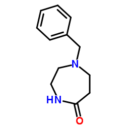 1-Benzyl-1,4-diazepan-5-one Structure