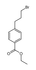 ethyl 4-(3-bromopropyl)benzoate Structure