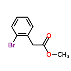 Methyl 2-(2-bromophenyl)acetate Structure