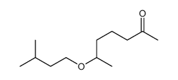 6-(3-methylbutoxy)heptan-2-one结构式
