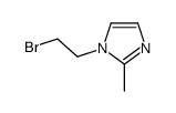 1-(2-Bromoethyl)-2-methyl-1H-imidazole结构式