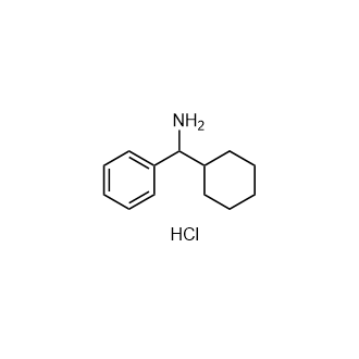 Cyclohexyl(phenyl)methanamine hydrochloride Structure