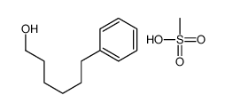 methanesulfonic acid,6-phenylhexan-1-ol结构式