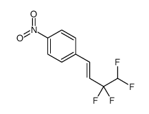1-nitro-4-(3,3,4,4-tetrafluorobut-1-enyl)benzene结构式