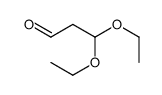 3,3-diethoxypropanal结构式