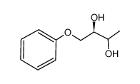 1-Phenoxy-2,3-butanediol Structure