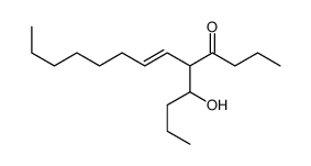 5-(1-hydroxybutyl)tridec-6-en-4-one Structure