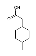 2-(4-甲基环己基)乙酸结构式