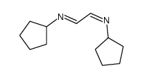 GLYOXAL-BIS-(CYCLOPENTYLIMINE)结构式