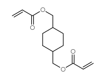 环己烷二甲醇-1,4-二丙烯酸酯结构式