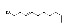 4-methyldec-3-en-1-ol Structure