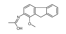 N-(1-methoxy-9H-fluoren-2-yl)acetamide Structure