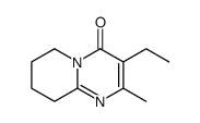 3-乙基-2-甲基-6,7,8,9-四氢-4H-吡啶[1,2-a]嘧啶-4-酮结构式